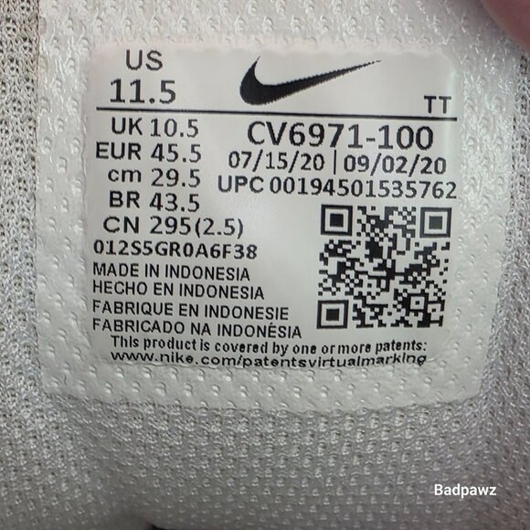 Nike Air Max 95 'Glass Blue' 2020 Men Size 11.5 - Picture 9 of 12